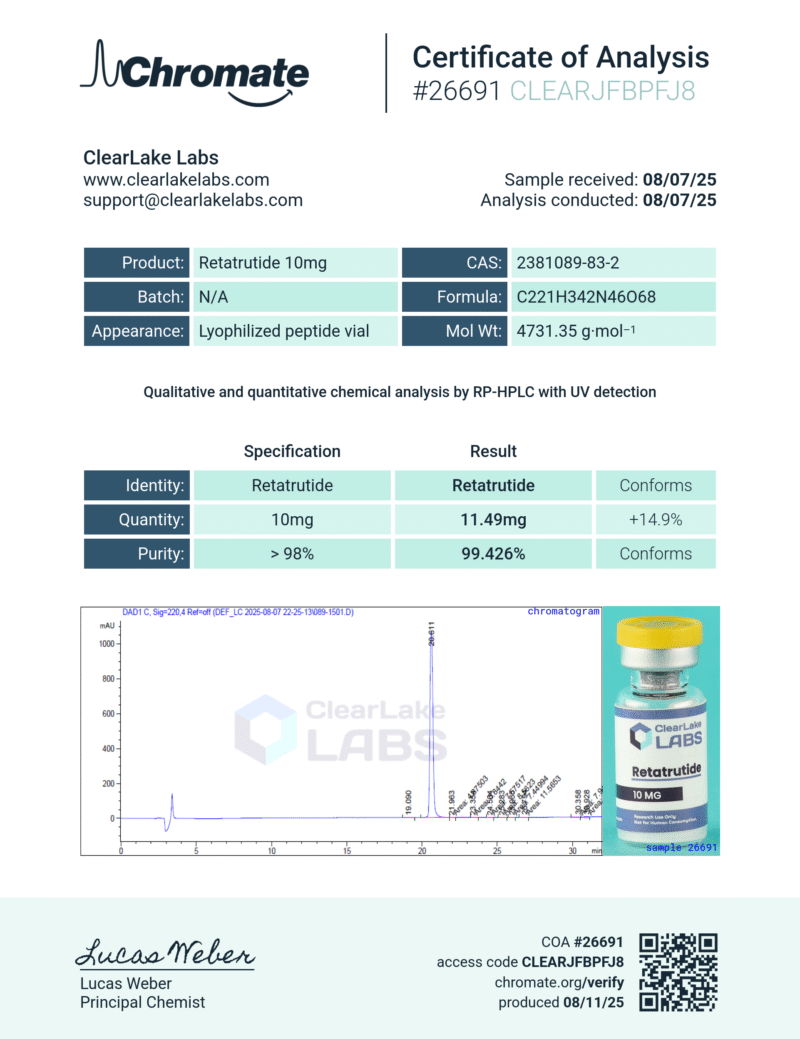 Retatrutide 10mg - Image 2